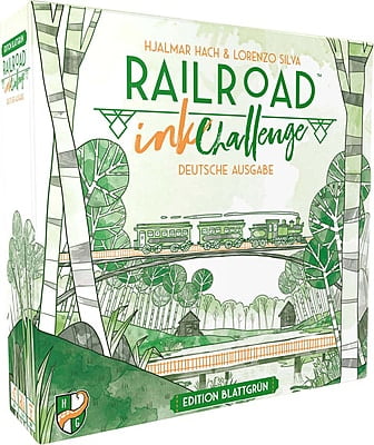 Railroad Ink Challenge: Edition Blattgrün DEUTSCH Railroad Ink Challenge: Edition Blattgrün DEUTSCH