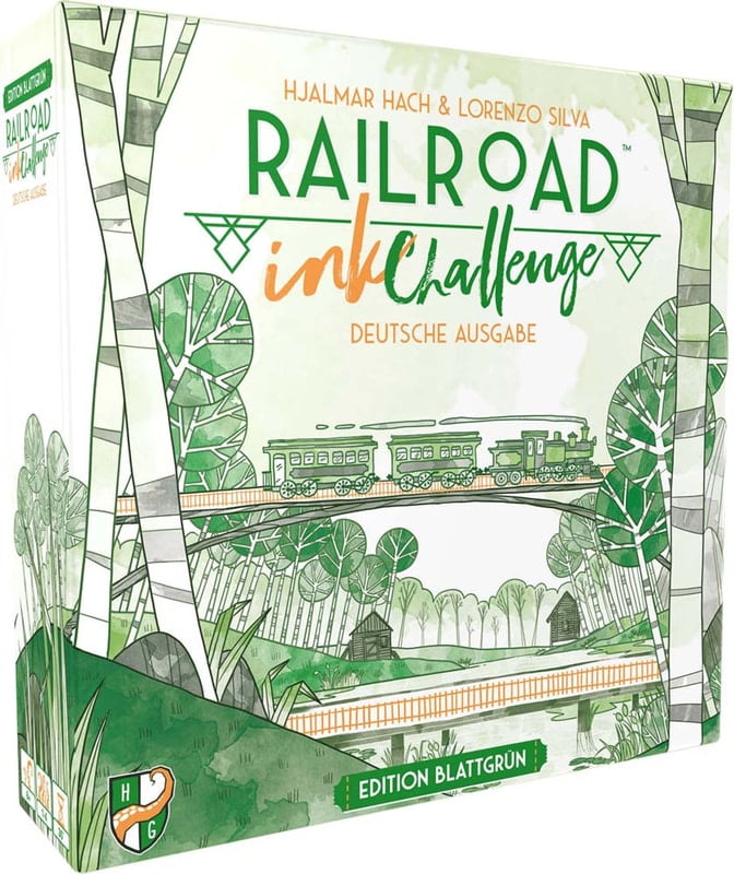Railroad Ink Challenge: Edition Blattgrün DEUTSCH Railroad Ink Challenge: Edition Blattgrün DEUTSCH