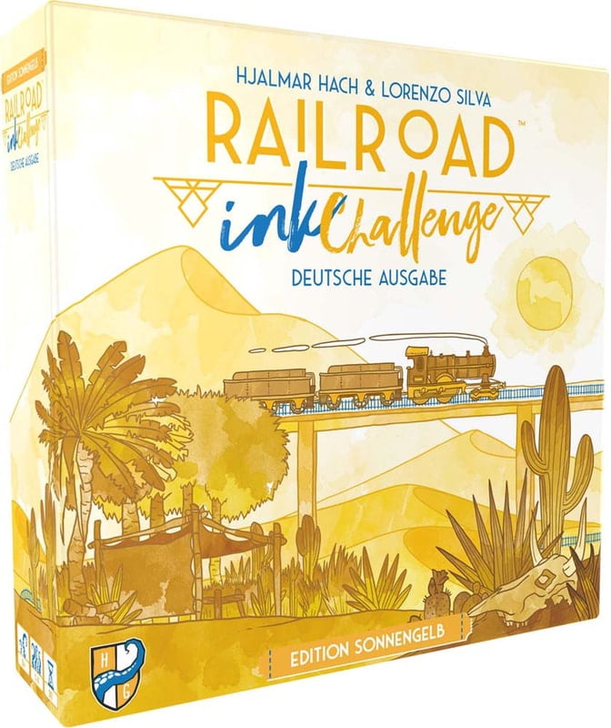 Railroad Ink Challenge: Edition Sonnengelb DEUTSCH Railroad Ink Challenge: Edition Sonnengelb DEUTSCH