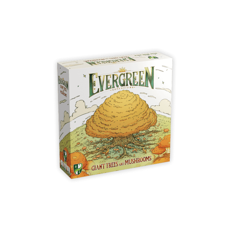 Evergreen: Giant Trees and Mushrooms Boxcover Evergreen: Giant Trees and Mushrooms Boxcover