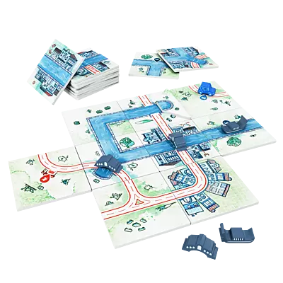 Railroad Tiles: Canals Expansion Railroad Tiles: Canals Expansion