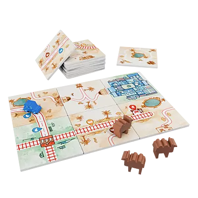 Railroad Tiles: Desert Expansion Railroad Tiles: Desert Expansion