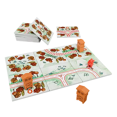 Railroad Tiles: Forest Expansion Railroad Tiles: Forest Expansion