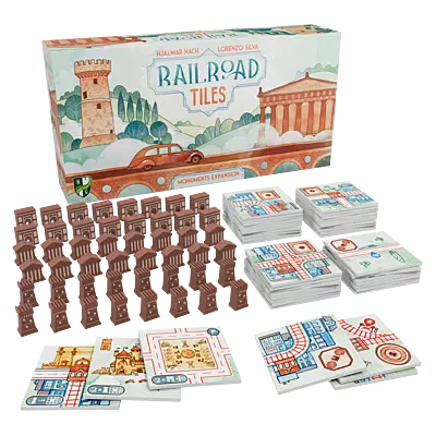 Railroad Tiles: Monuments Expansion Railroad Tiles: Monuments Expansion