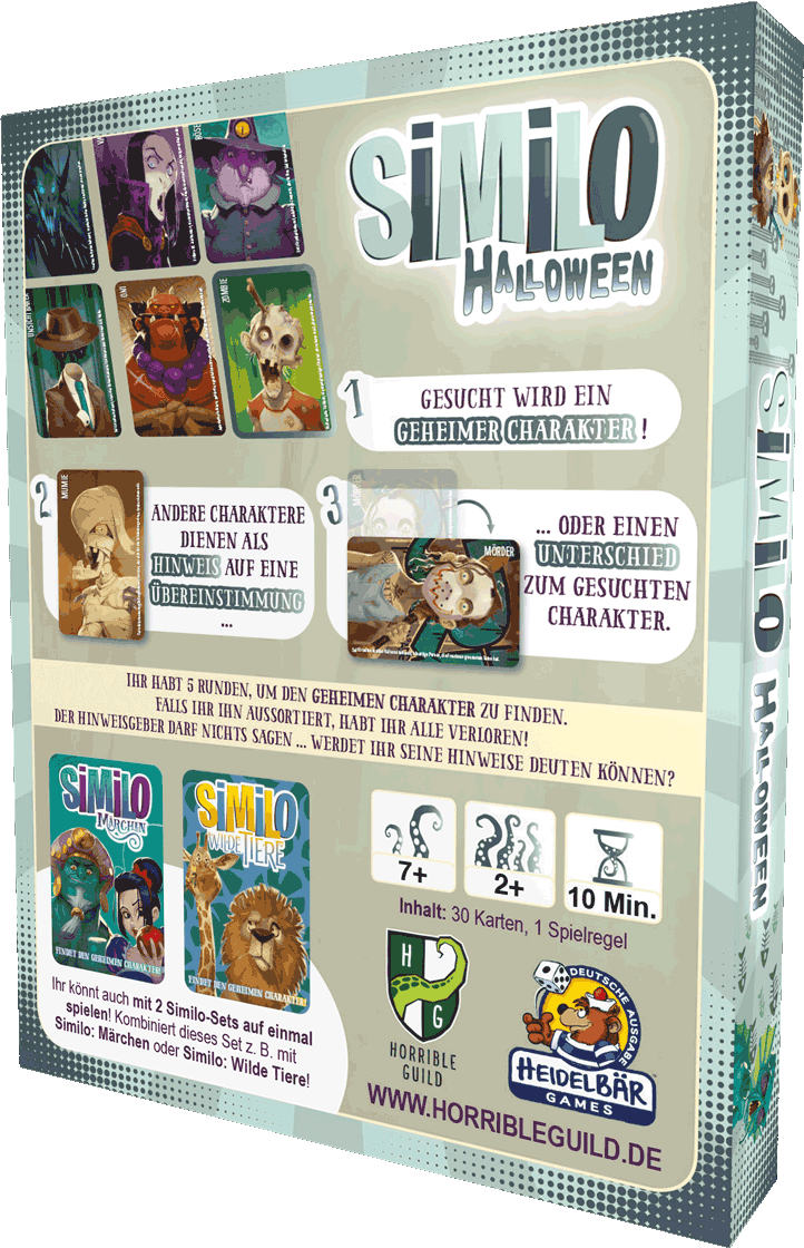 Similo: Halloween DEUTSCH Boxenrückseite