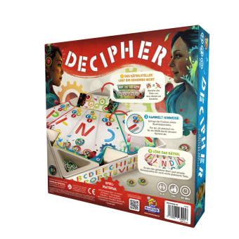 Decipher DEUTSCH Boxrückseite Decipher DEUTSCH Boxrückseite