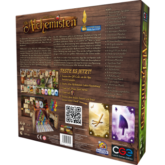 Die Alchemisten DEUTSCH Boxrückseite