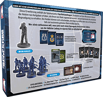Die Klapperschlange: United States Police Force DEUTSCH Boxenrückseite Die Klapperschlange: United States Police Force DEUTSCH Boxenrückseite